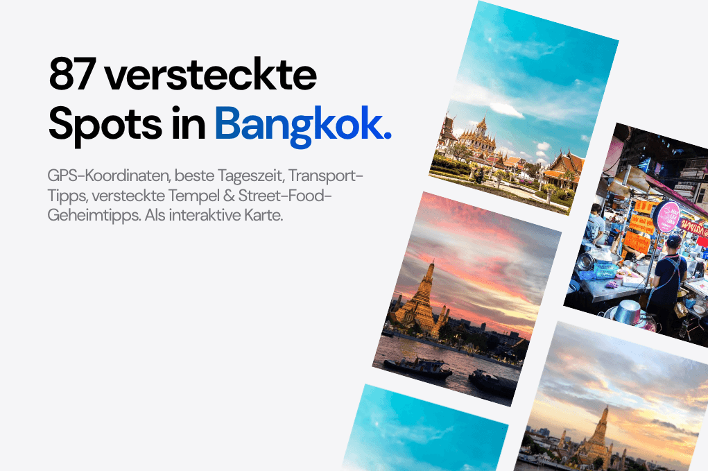 87 versteckte Spots in Bangkok